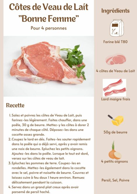 Côte de Veau de Lait Bio. – Image 4