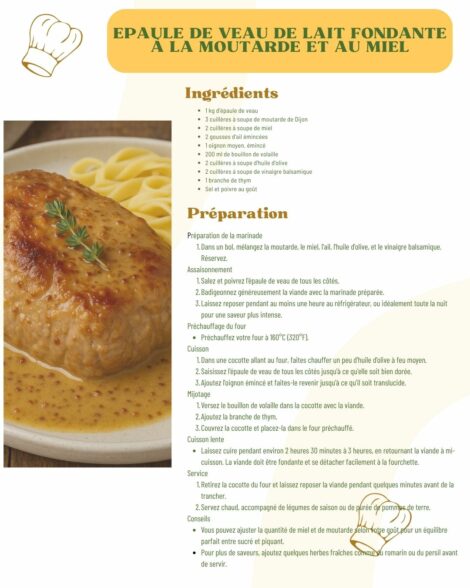 Epaule de Veau de Lait Bio. – Image 5