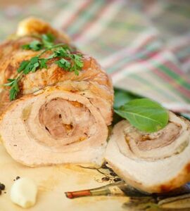 Poitrine Farcie de Veau de lait Bio. Surgelé