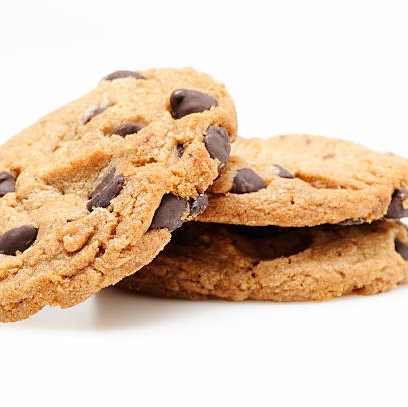 Cookies au chocolat au lait. Env 10 cookies