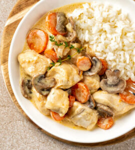 Blanquette de Veau de Lait bio - Recette du Chef Etoilé Valentin LOISON